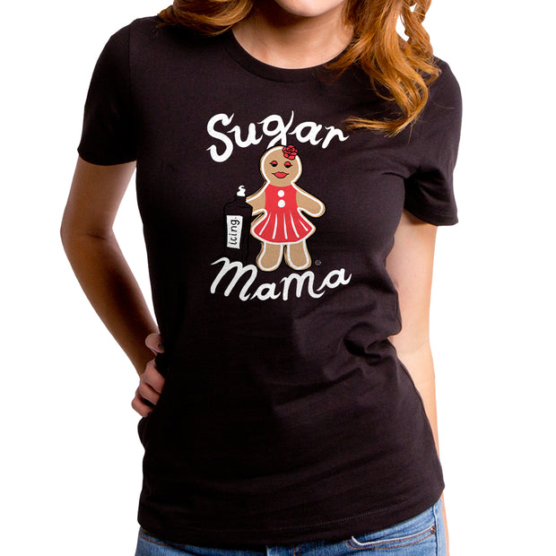 Christmas Sugar Mama Women's Short Sleeve T-Shirt