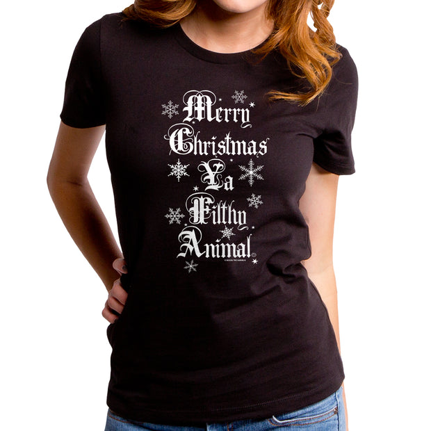 Christmas Filthy Animal Women's Short Sleeve T-Shirt