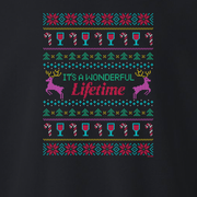 Lifetime Movies It's A Wonderful Lifetime Fleece Crewneck Sweatshirt