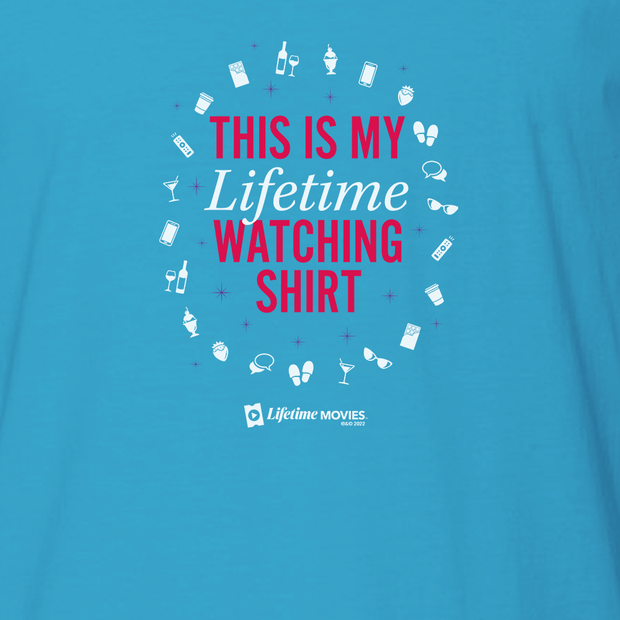 Lifetime Movies This is My Lifetime Watching Adult Short Sleeve T-Shirt