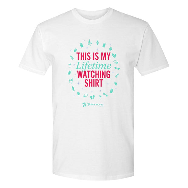 Lifetime Movies This is My Lifetime Watching Adult Short Sleeve T-Shirt
