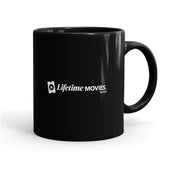 Lifetime Movies Seven Deadly Sins Helvetica Black Mug