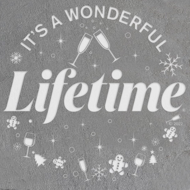 Lifetime It's a Wonderful Lifetime Slate Coasters - Set of 4