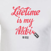 Lifetime Movies Lifetime Is My Alibi Adult Short Sleeve T-Shirt