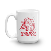 Lifetime Holiday Eggnog & Chill White Mug
