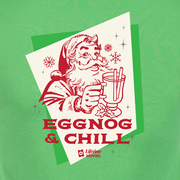 Lifetime Movies Holiday Eggnog & Chill Adult Short Sleeve T-Shirt