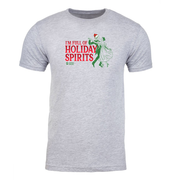 Lifetime Movies Holiday Full of Holiday Spirits Adult Short Sleeve T-Shirt