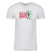 Lifetime Movies Holiday Full of Holiday Spirits Adult Short Sleeve T-Shirt