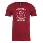 Lifetime Holiday Gingerbread House Party Adult Short Sleeve T-Shirt