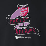 Lifetime Movies Merlot & Murder Fleece Crewneck Sweatshirt
