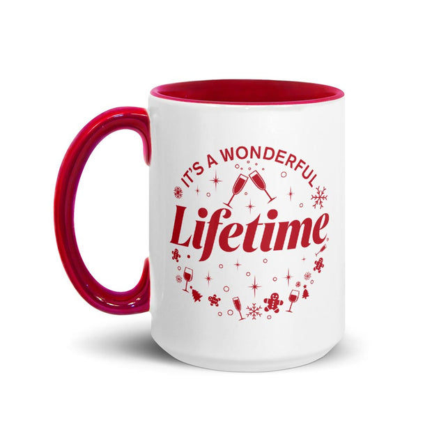 It's a Wonderful Lifetime Two-Tone Mug