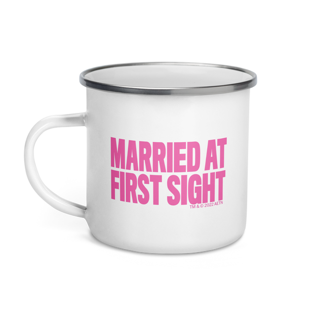 Married at First Sight Logo Enamel Mug