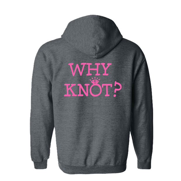 Married at First Sight Why Knot? Fleece Zip-Up Hooded Sweatshirt